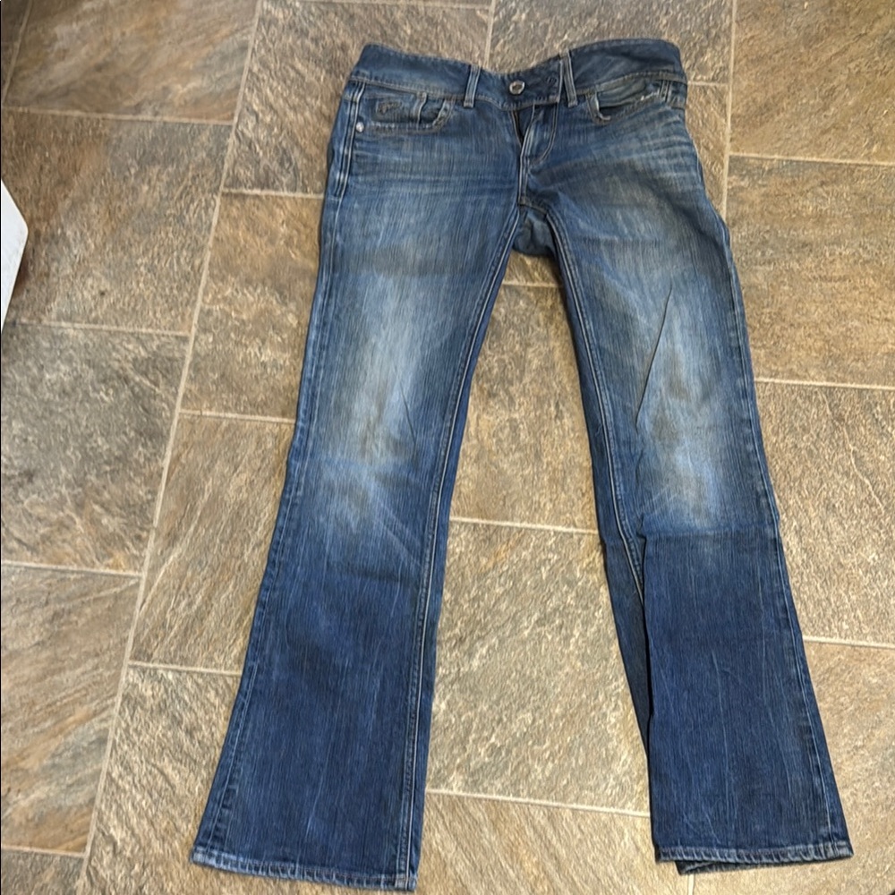 G-Star Flare Jeans in Classic Blue